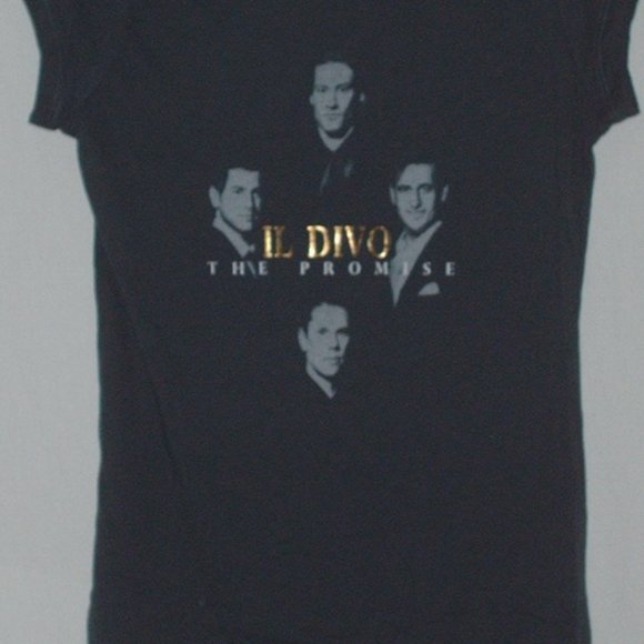 IL DIVO The Promise ladies T-shirt new size medium - Picture 4 of 7